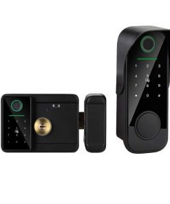 KHÓA CỔNG VÂN TAY HAI MẶT - S500 ( BLUETOOTH )