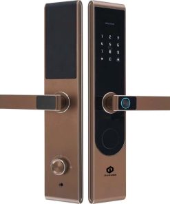 KHÓA ĐIỆN TỬ NHÔM CNC - A0 (NÂU)